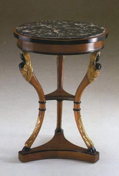 Side Table, Empire Style, "Copy D'Ancienne"