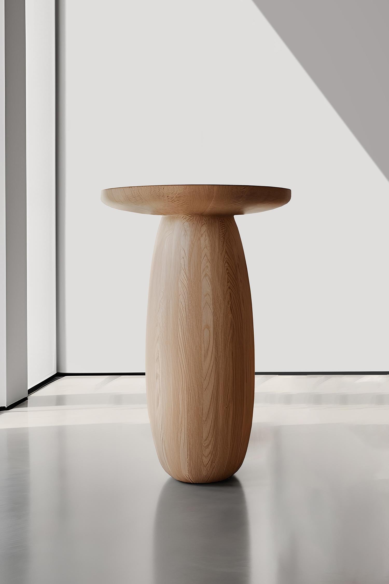 solid end table