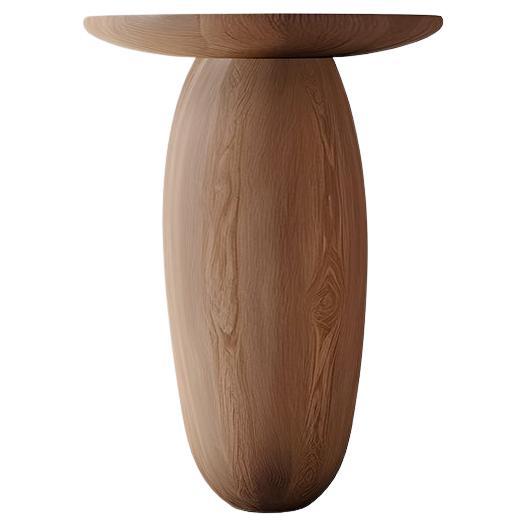 Mesa auxiliar, mesa auxiliar o zócalo Samu, de madera maciza de Nono
