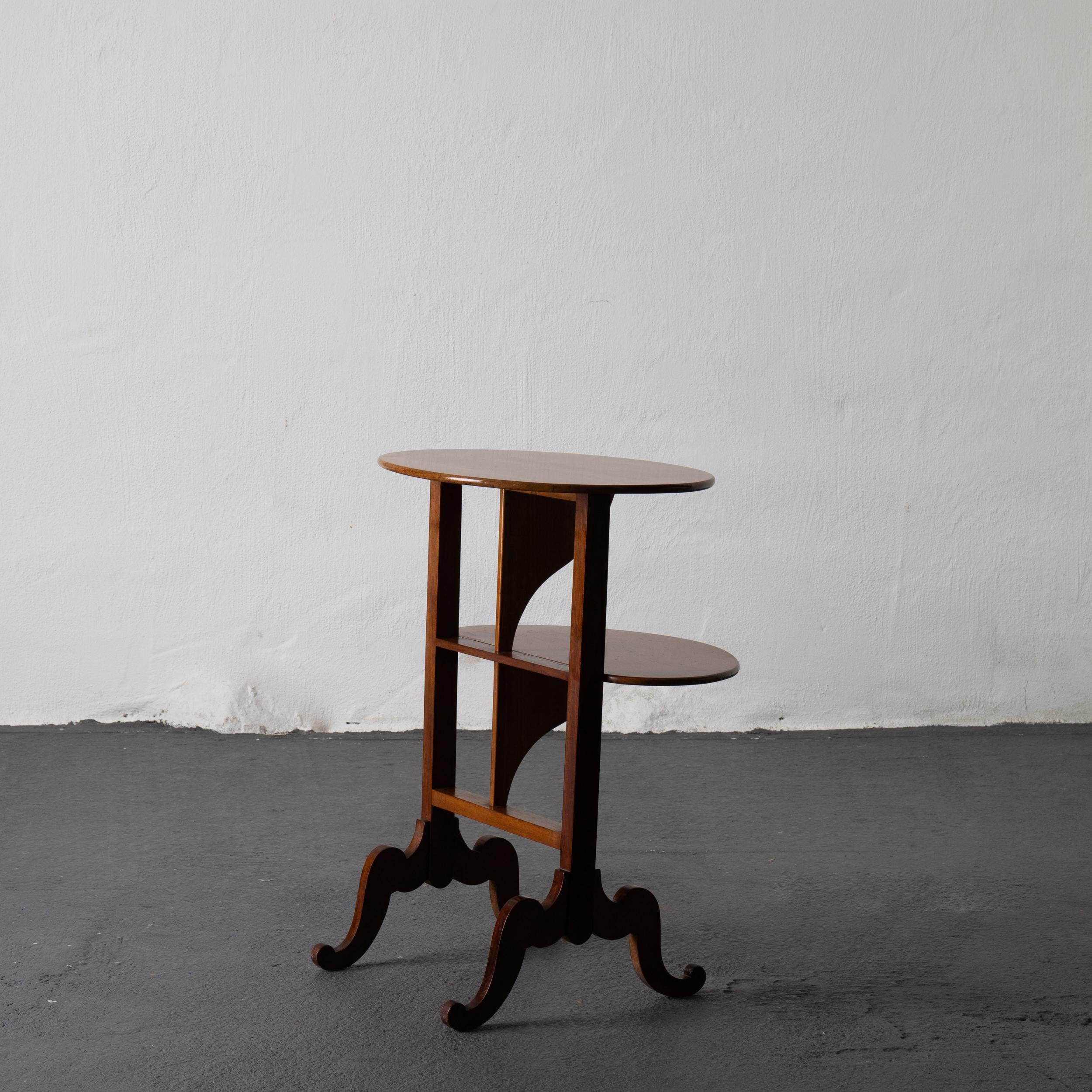 European Side Table English 19th Century Light Mahogany, England