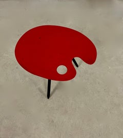 Side Table Exposition 1958 by Lucien De Roeck for Bois Manu