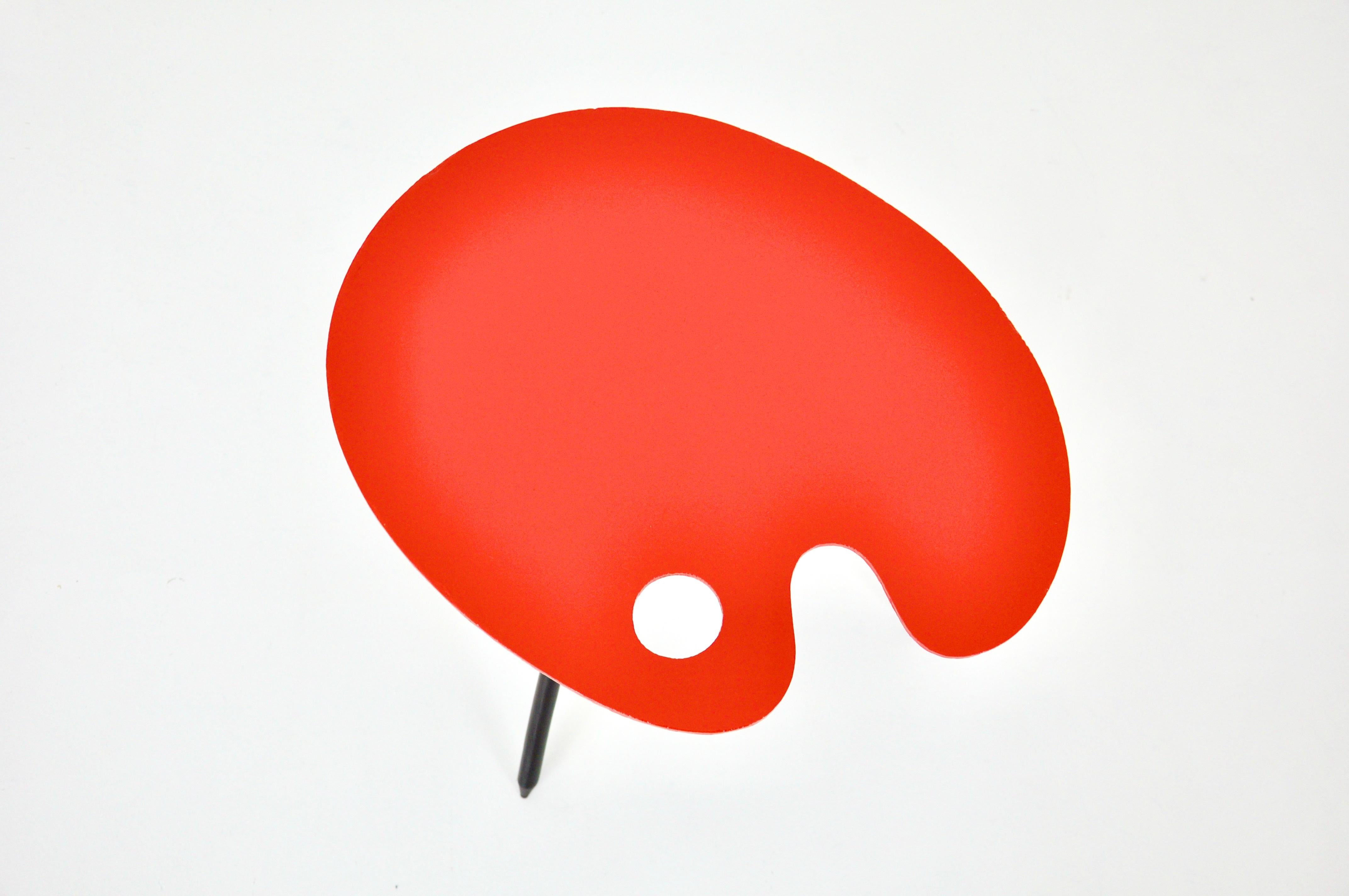 Belge Table d'appoint Exposition 1958 de Lucien De Roeck pour Bois Manu en vente