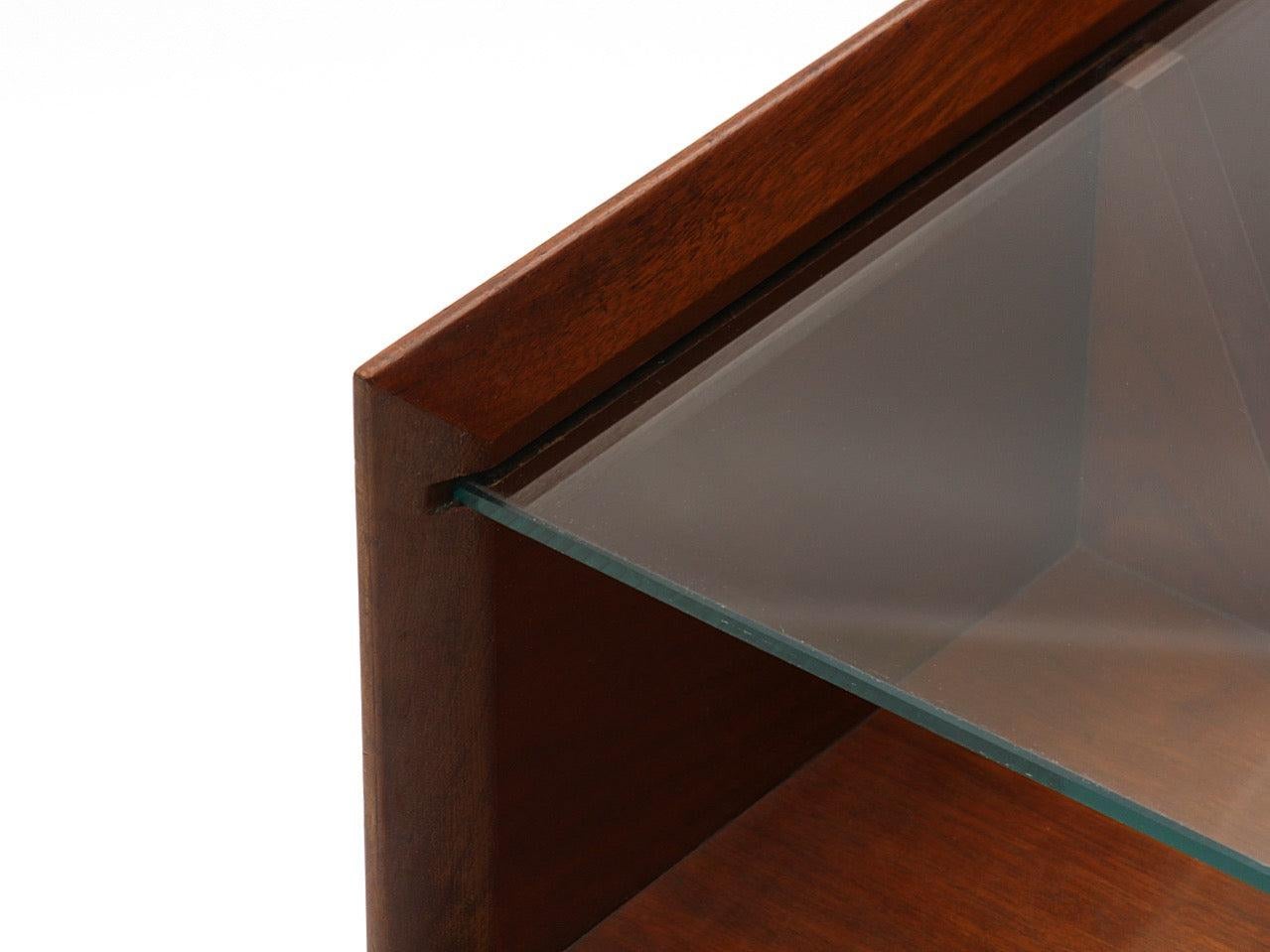 Side Table by Jens Risom for Risom Manufacturing In Fair Condition For Sale In Sagaponack, NY