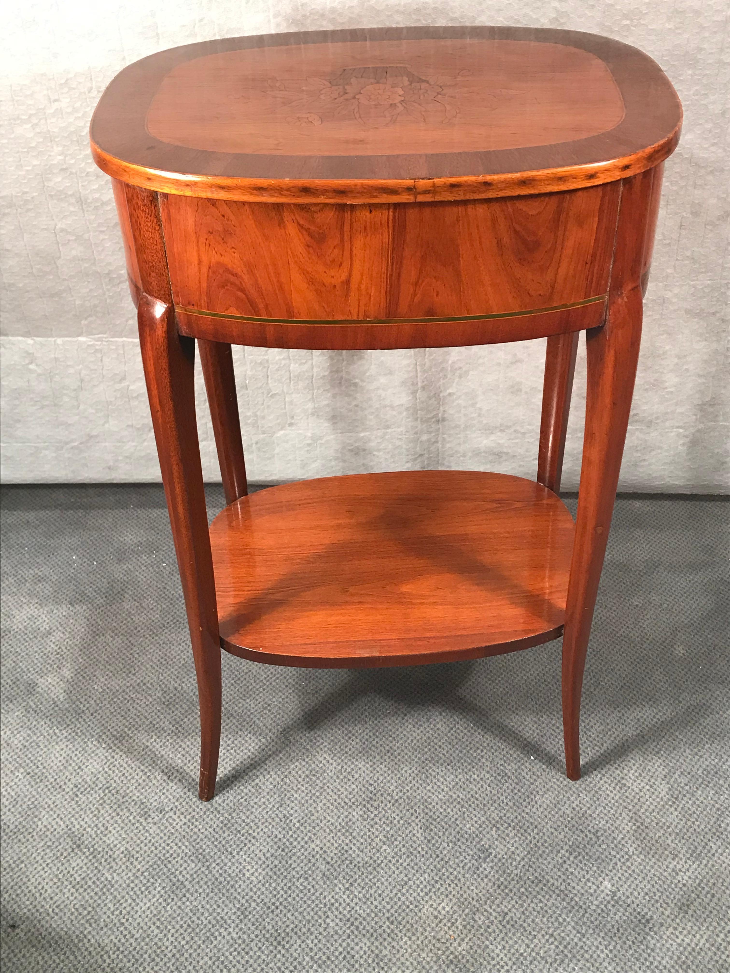 Charles X Side Table, French Restauration Style, 1820