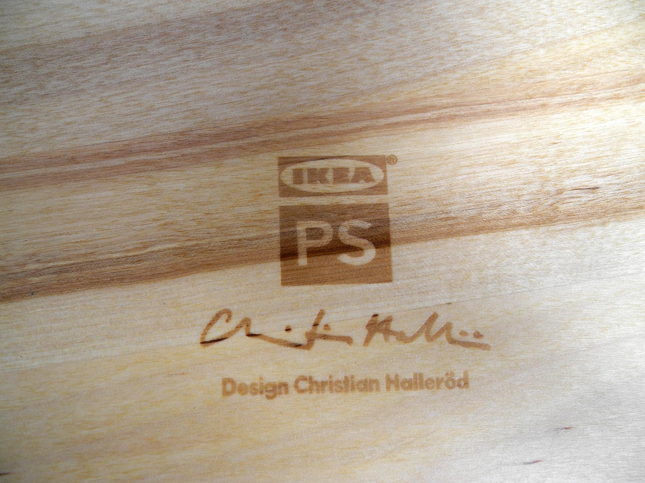 Beech Side table from the PS series 