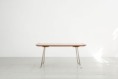 German Wooden Side Table, 1950s