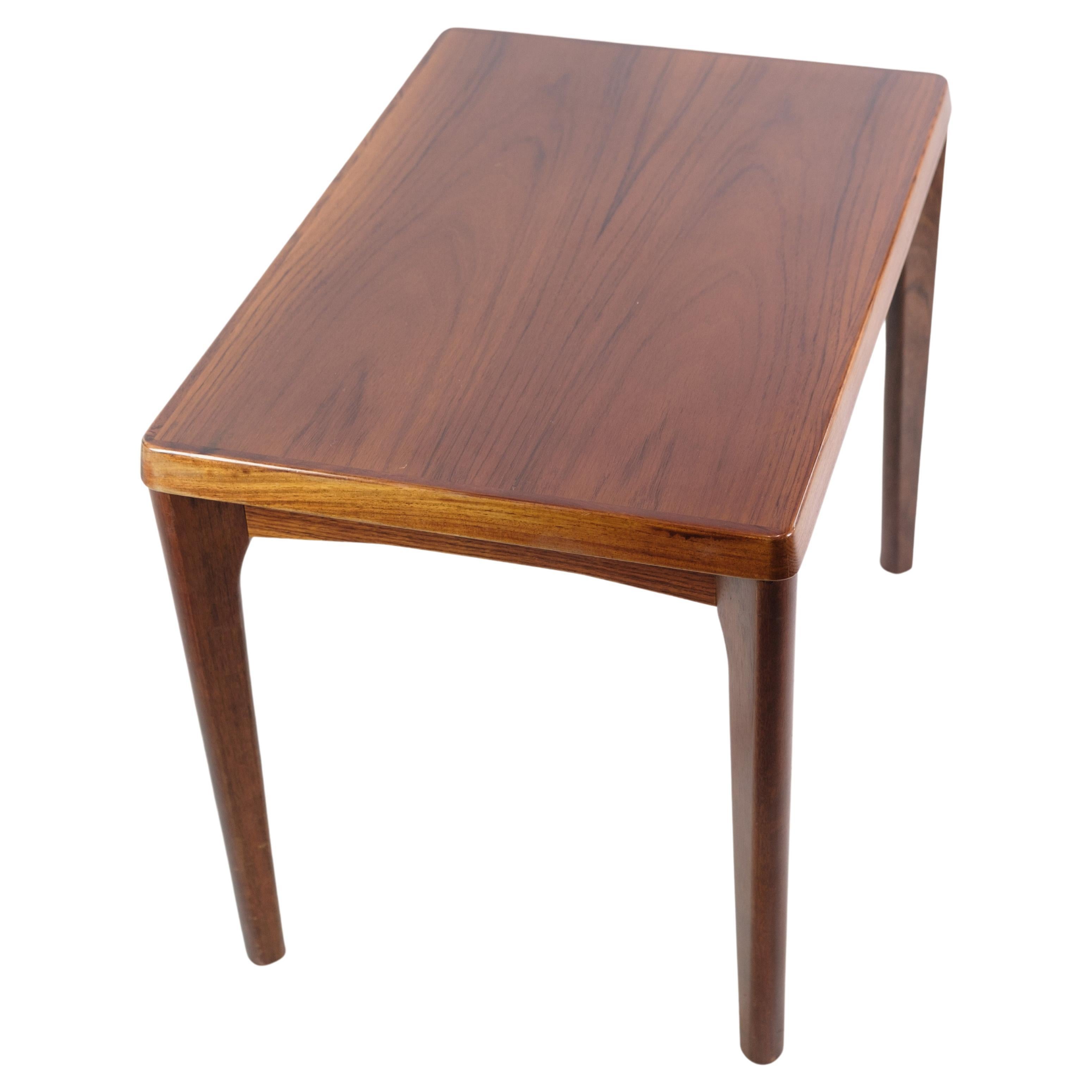 Side Table Made In Rosewood By Henning Kjærnulf From 1960s