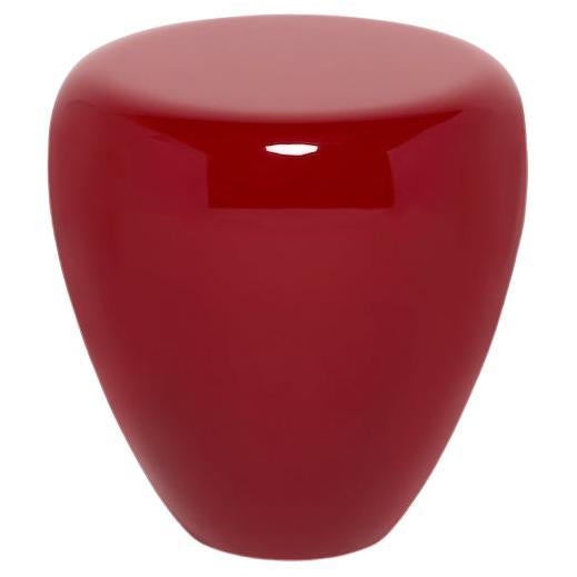 Side Table, Iconic Red DOT M by Reda Amalou Design - Glossy Lacquer For Sale