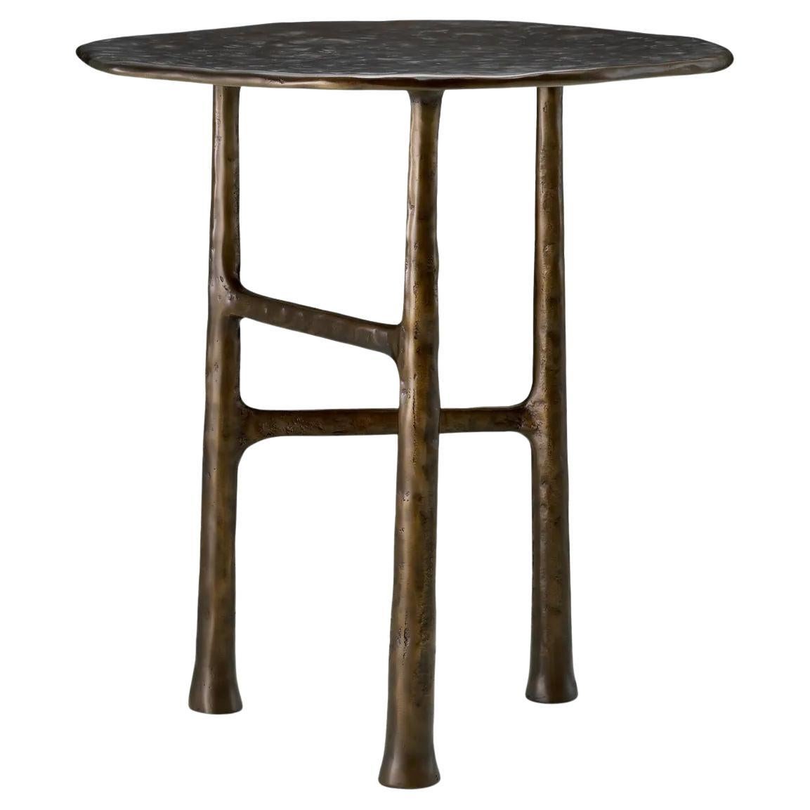 Side Table in Bronze Finish