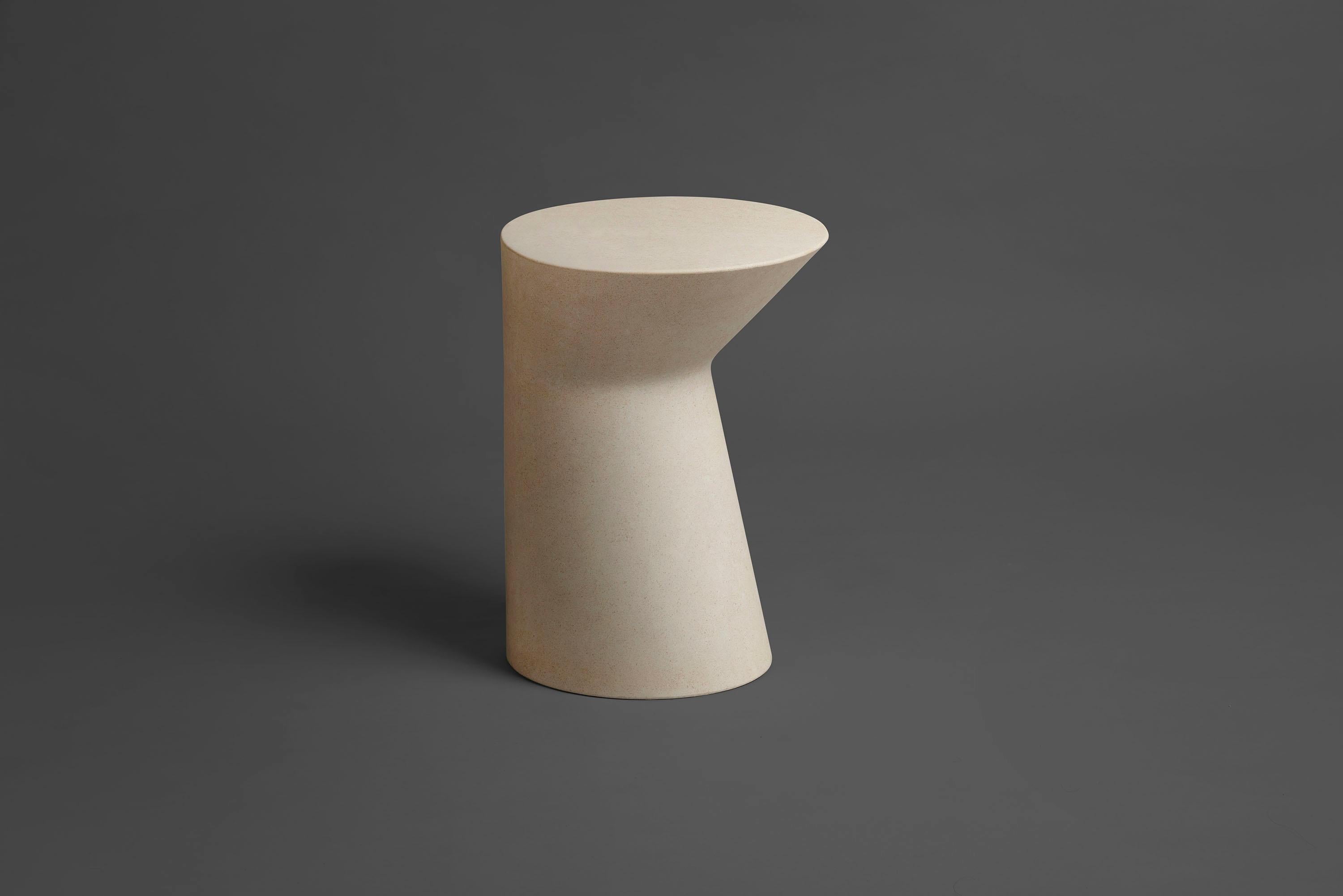 Side Table in Ceppo Monet Marble, Io medium by Adolfo Abejon For Sale 2