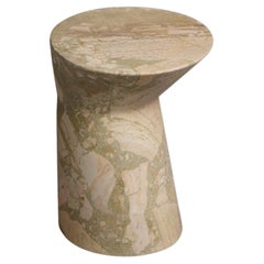 Side Table in Ceppo Monet Marble, Io medium by Adolfo Abejon