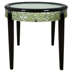 Side table in green celluloid – France 1925
