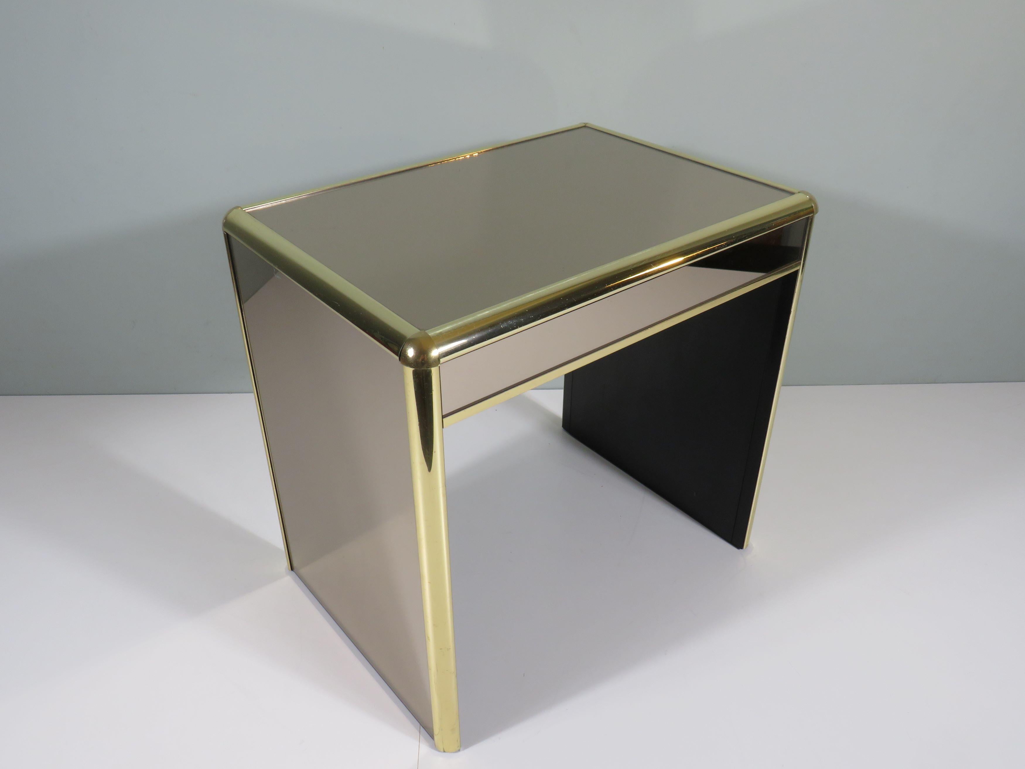 Italian Side table in Hollywood Regency style, Italy 1970s For Sale