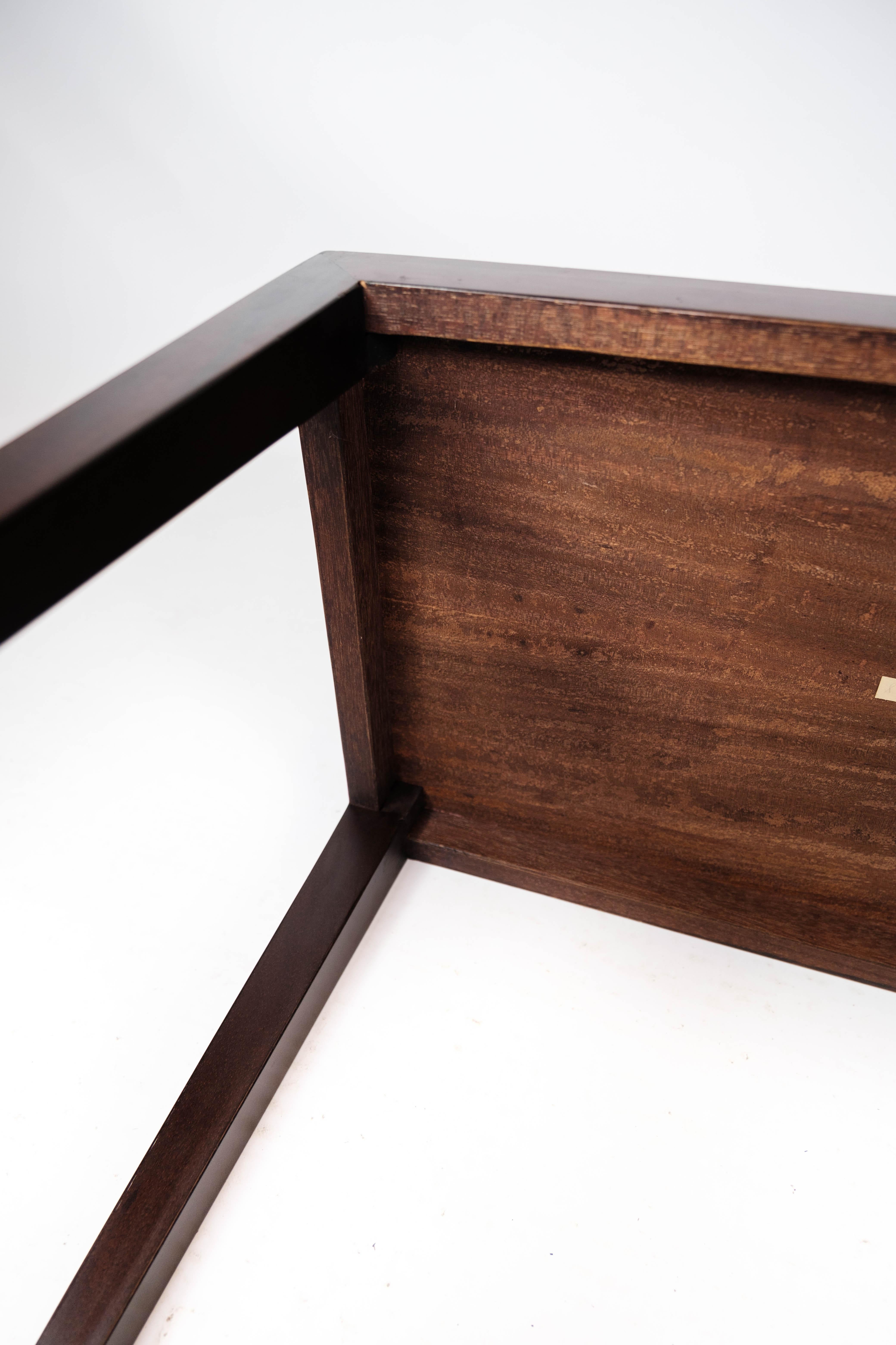 Table d'appoint en acajou conçue par Severin Hansen pour Haslev Furniture, années 1960 en vente 2