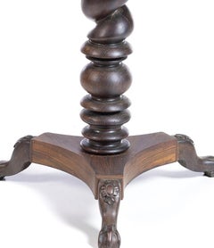 Tavolino in legno pregiato - XIX secolo