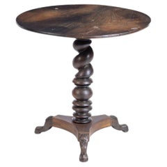 Tavolino in legno pregiato - XIX secolo