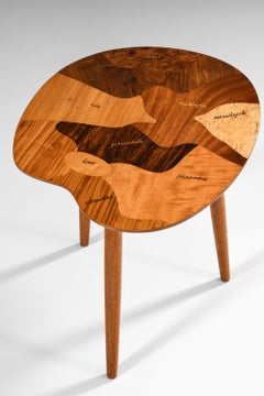 Side Table in Oak and Veneer, 1950's