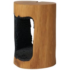 Side Table in Oak by Kaspar Hamacher