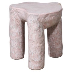 Side Table in Rose by River Valadez