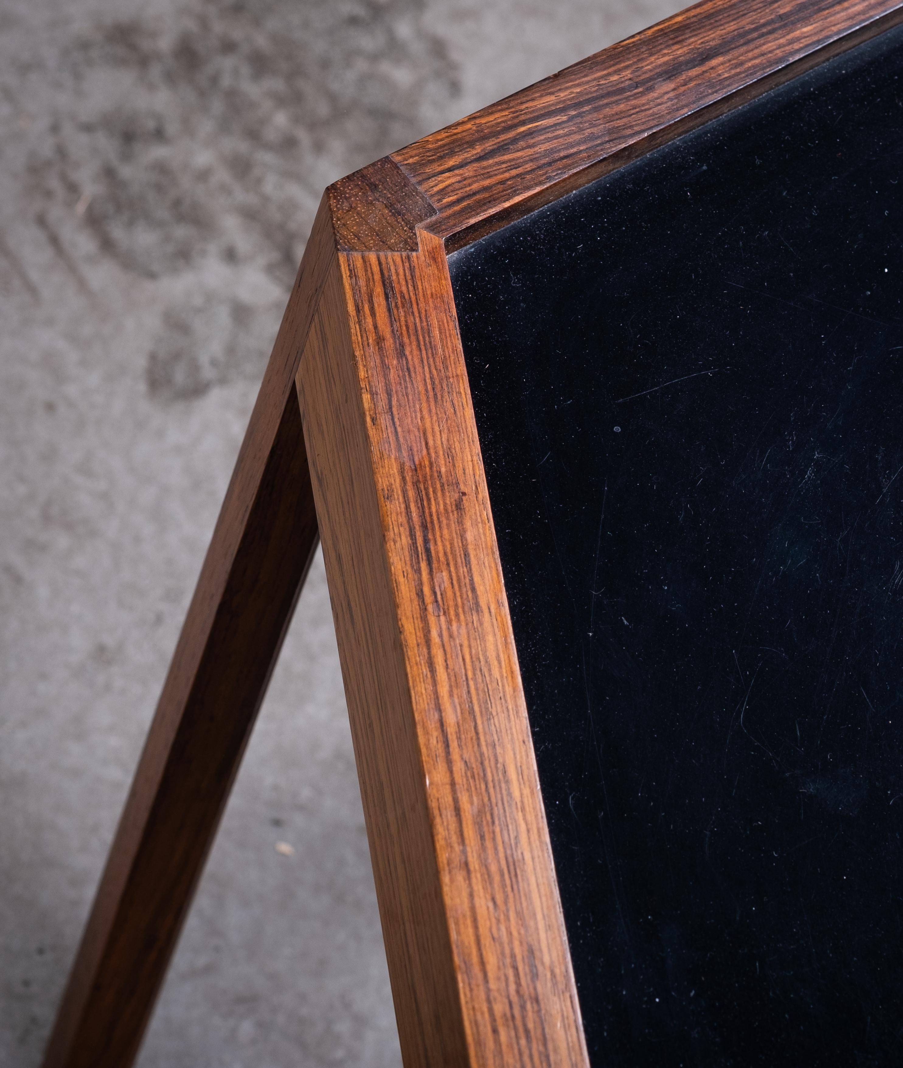 Mesa auxiliar de palisandro de Hans Kristiansen Andersen, años 60 en Bueno estado para la venta en Nørre Aaby, DK