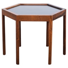 Mesa auxiliar de palisandro de Hans Kristiansen Andersen, años 60