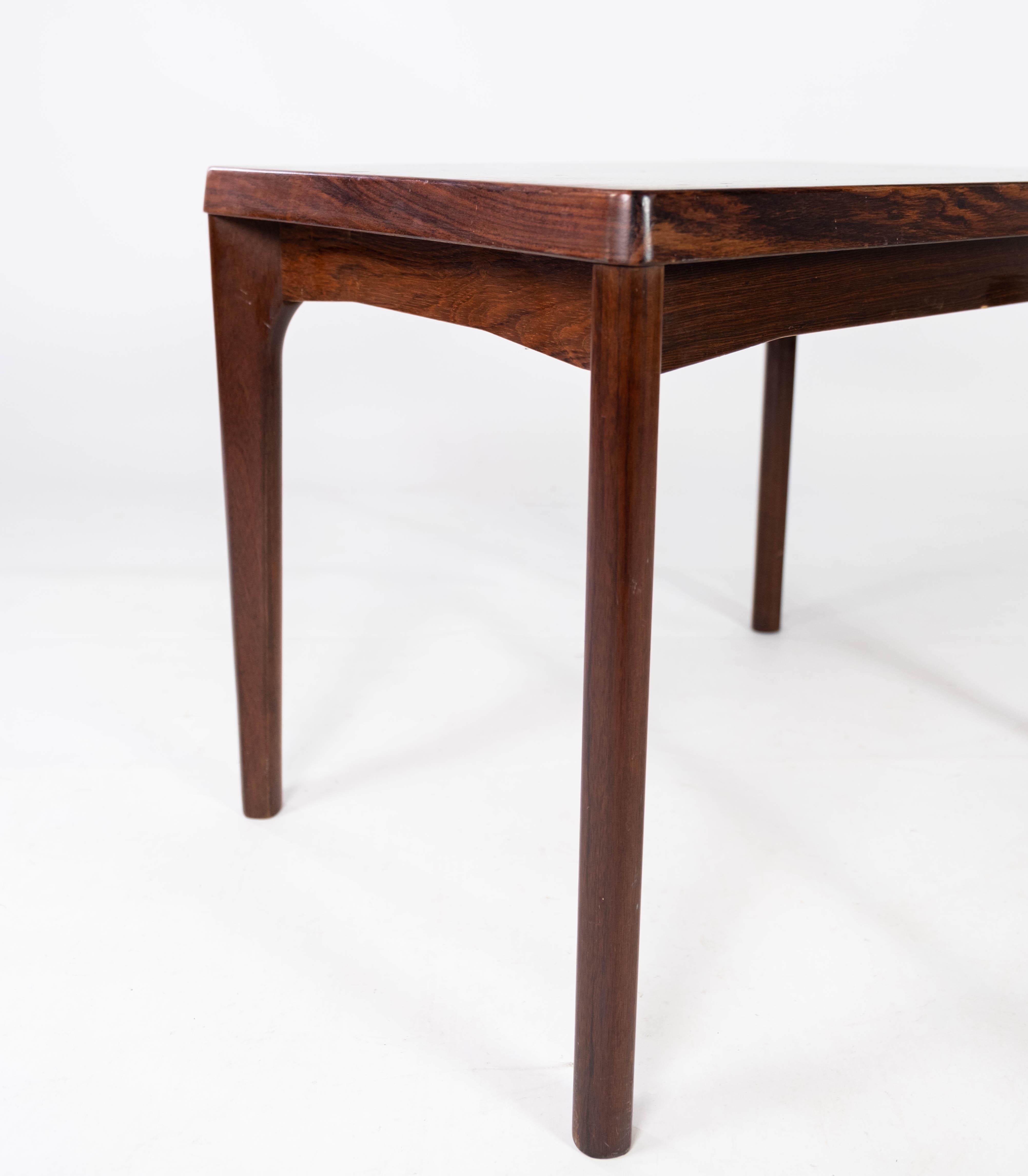 Side Table in Rosewood Designed by Henning Kjærnulf from the 1960s In Good Condition In Lejre, DK