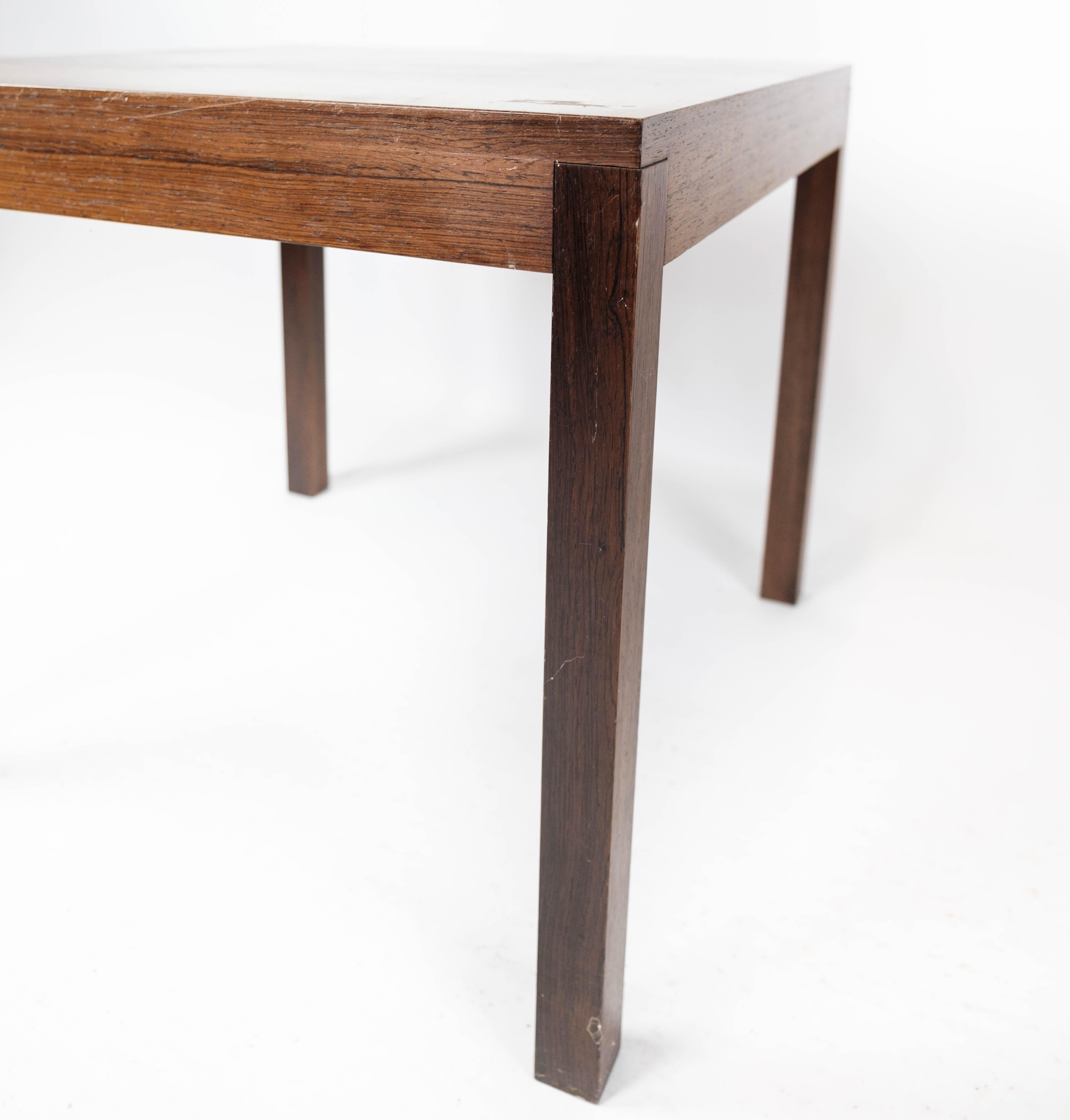 Scandinavian Modern Side Table in Rosewood of Danish Design, 1960s For Sale