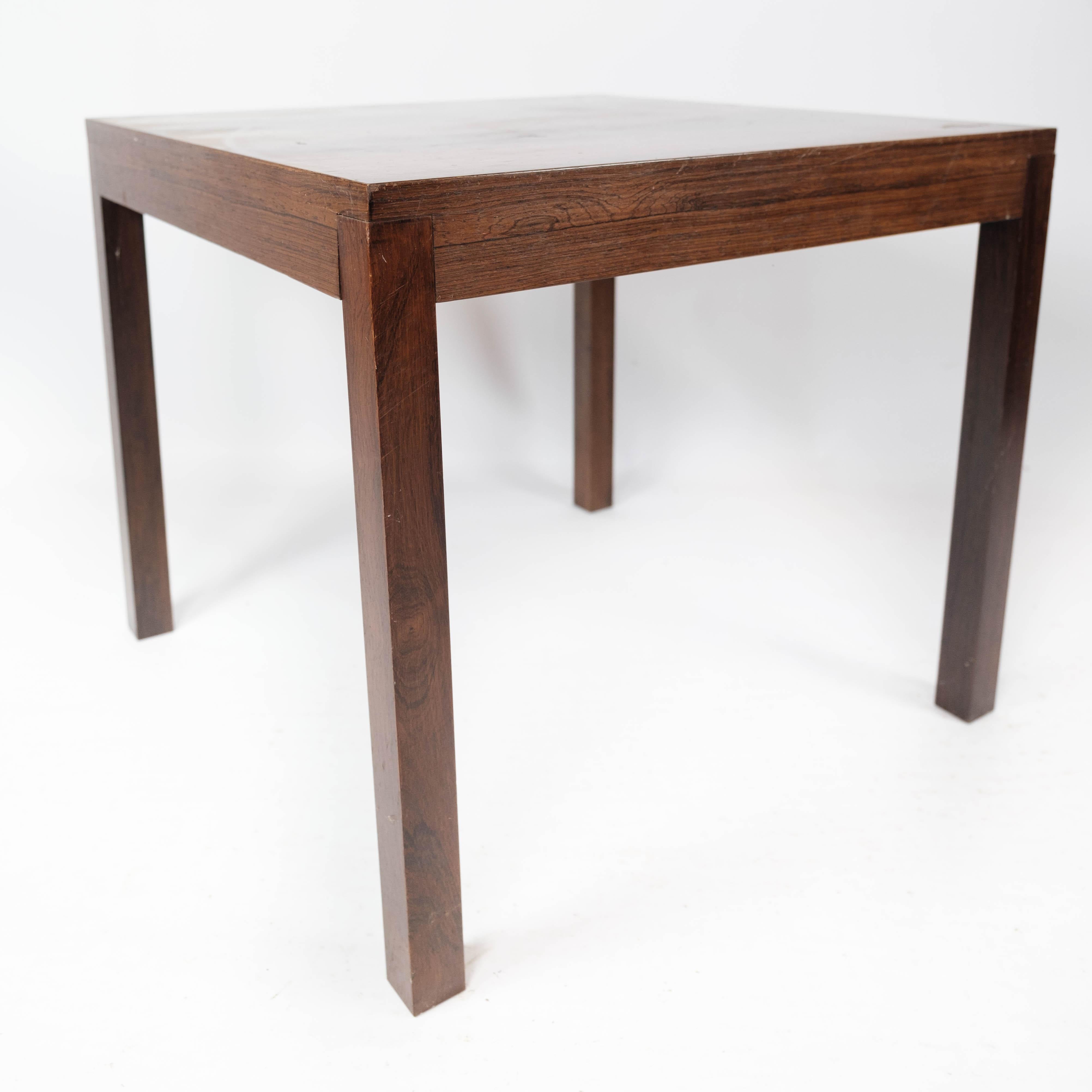 Side Table in Rosewood of Danish Design, 1960s For Sale 1
