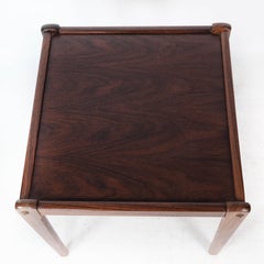 Side Table Made In Rosewood, Danish Design From 1960s