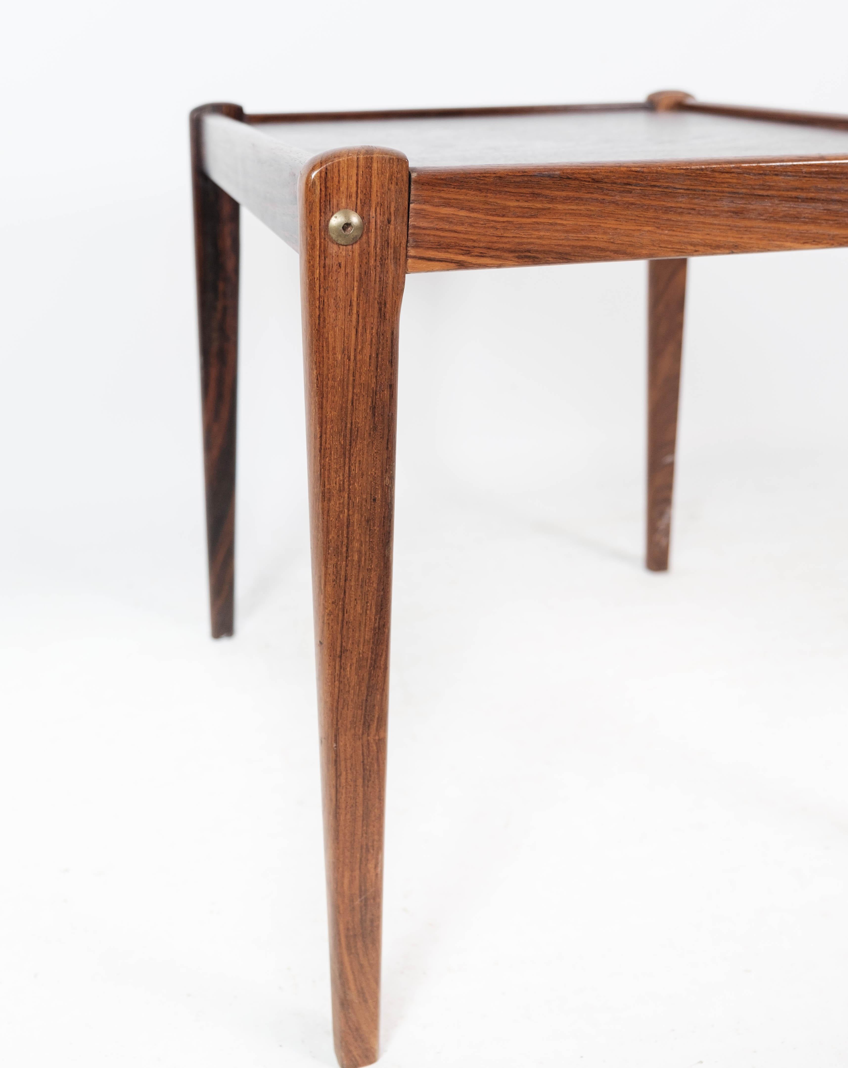 Scandinavian Modern Side Table in Rosewood of Danish Design from the 1960s For Sale