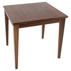 Retro Side Table Made In Rosewood, Danish Design From 1960s