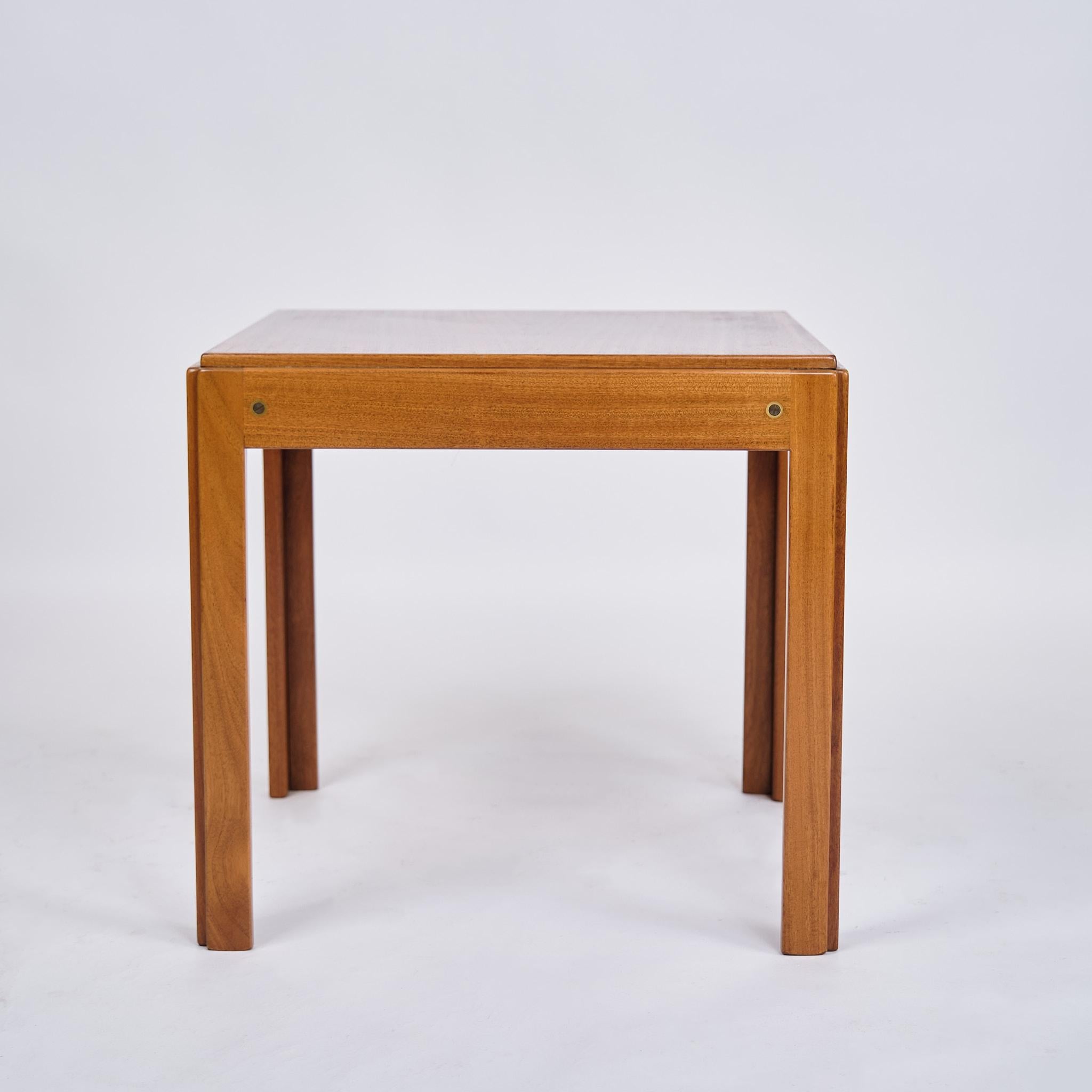 Mid-Century Modern Side Table In Teak By Illum Wikkelsø From 1960s For Sale