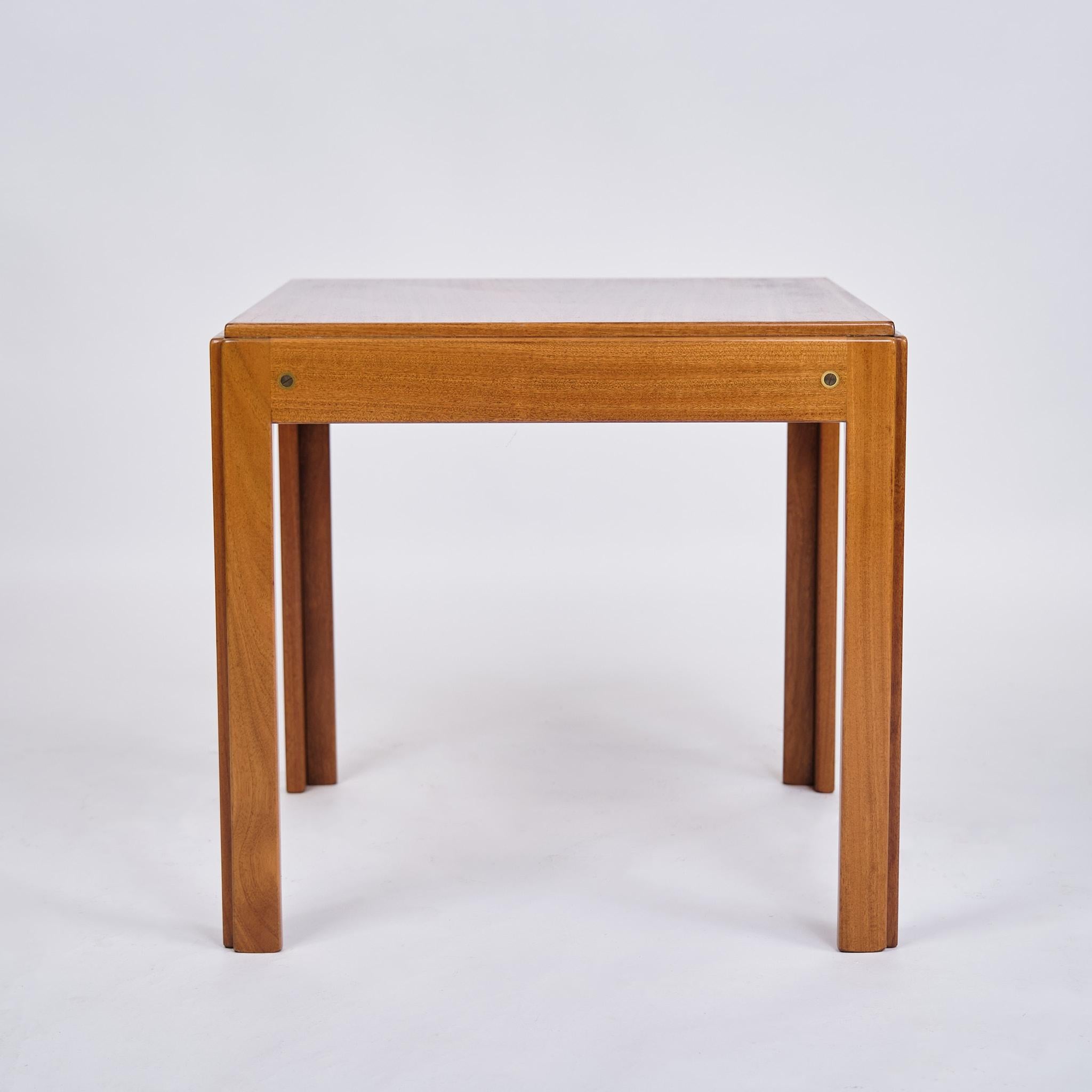 Danish Side Table In Teak By Illum Wikkelsø From 1960s For Sale