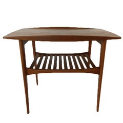 Side Table in Teak by Tove and Edvard Kindt-Larsen