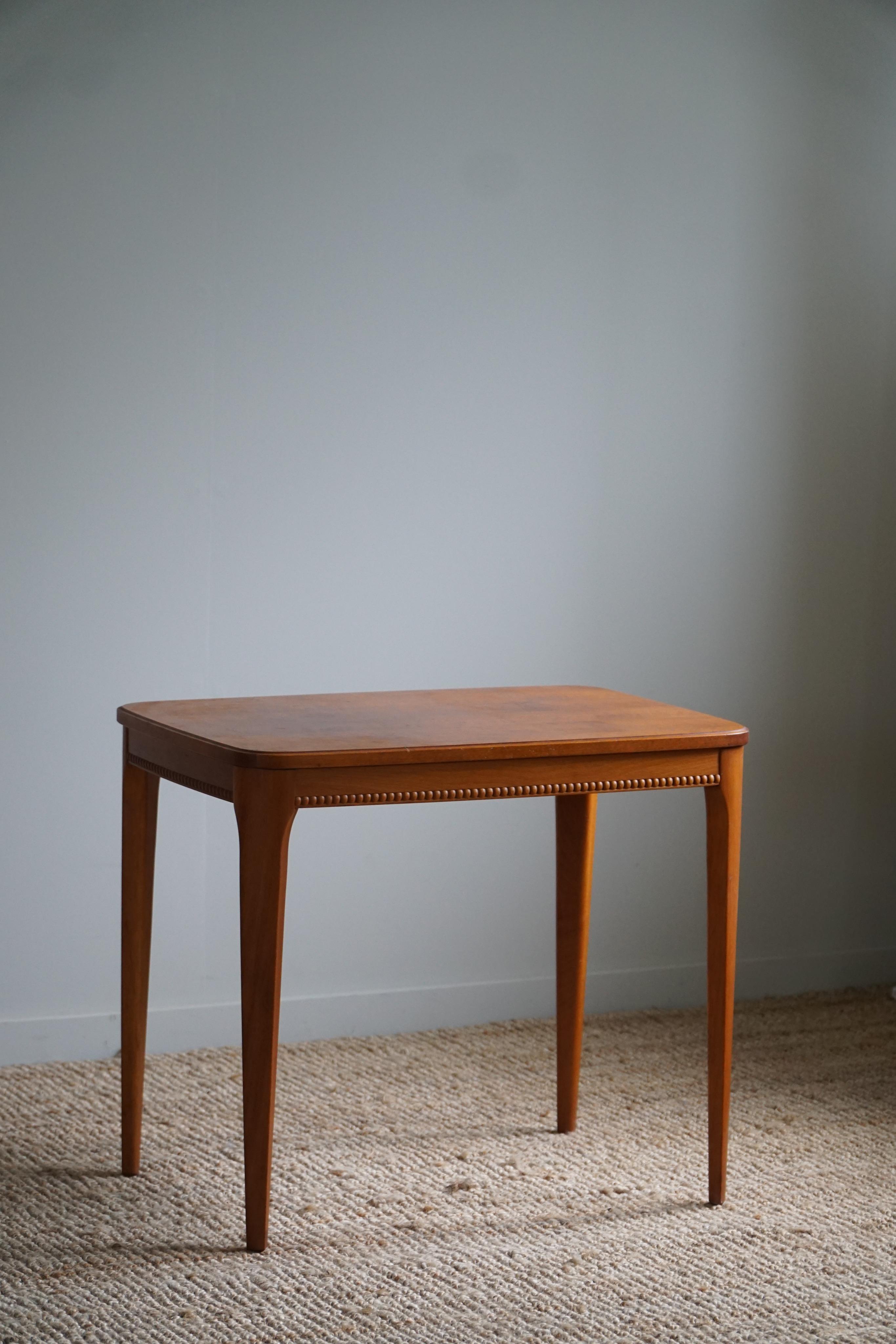 Side Table in Teak, Danish Mid Century Modern, 1950s  For Sale 5