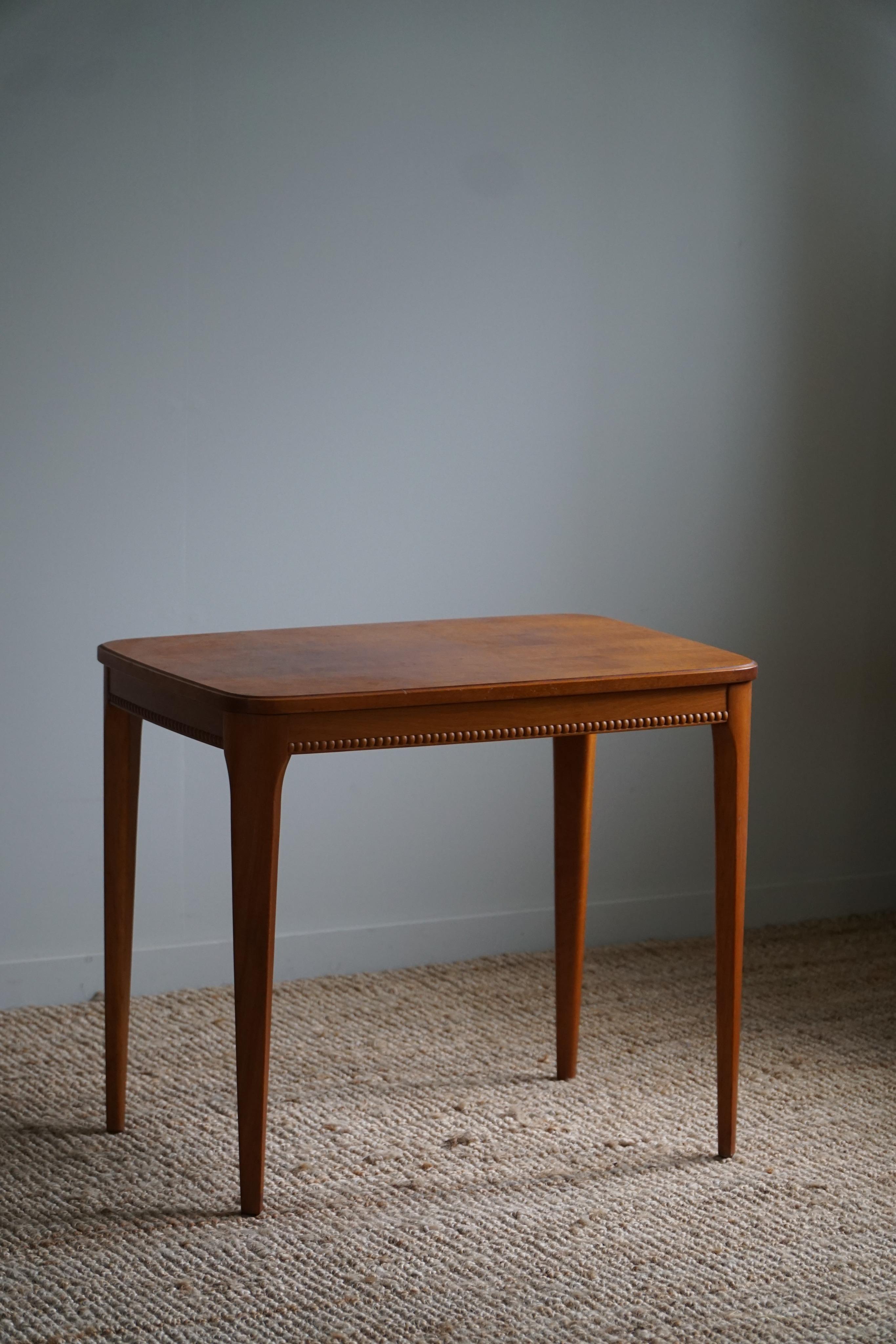 Side Table in Teak, Danish Mid Century Modern, 1950s  For Sale 6