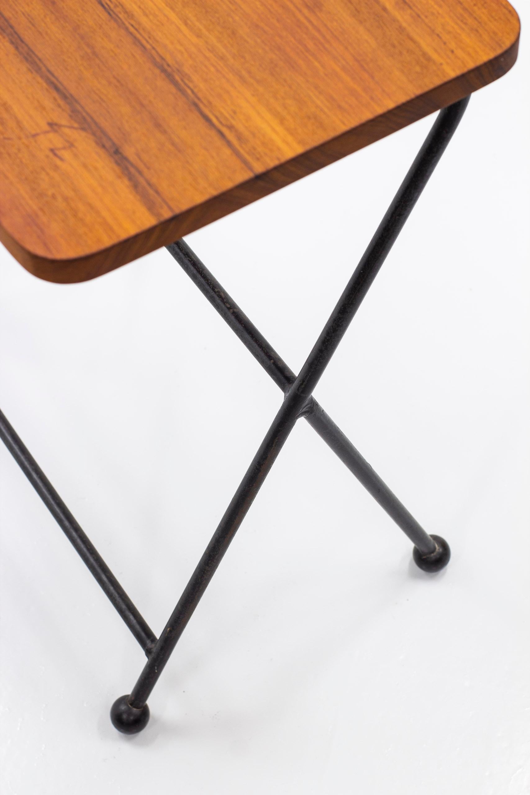 Swedish Side Table in Teak Designed and Produced in Sweden, 1950s