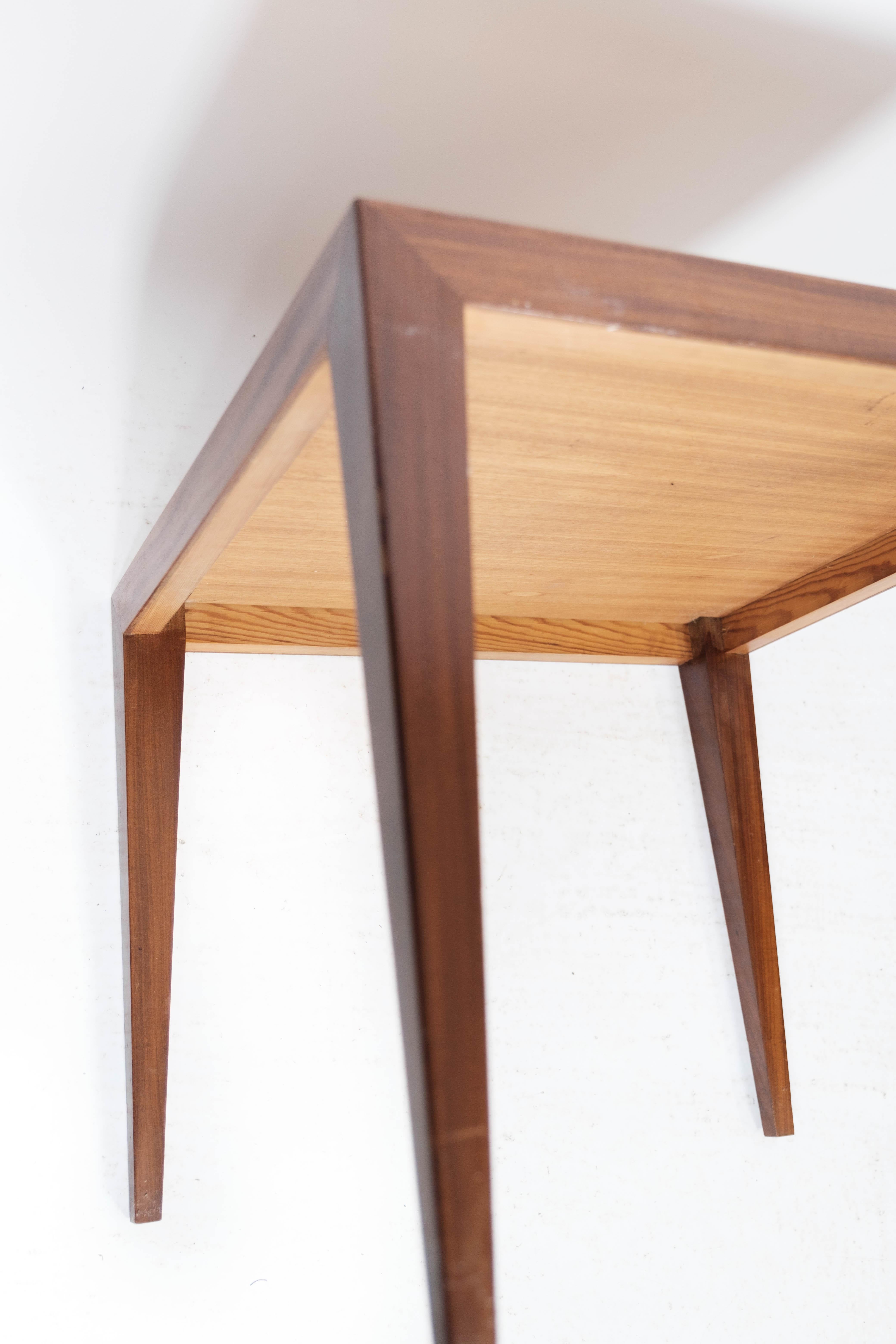 Beistelltisch aus Teakholz von Severin Hansen für Haslev Furniture aus den 1960er Jahren im Angebot 5
