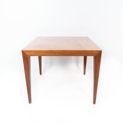 Side Table Made In Teak By Severin Hansen For Haslev Furniture From 1960s