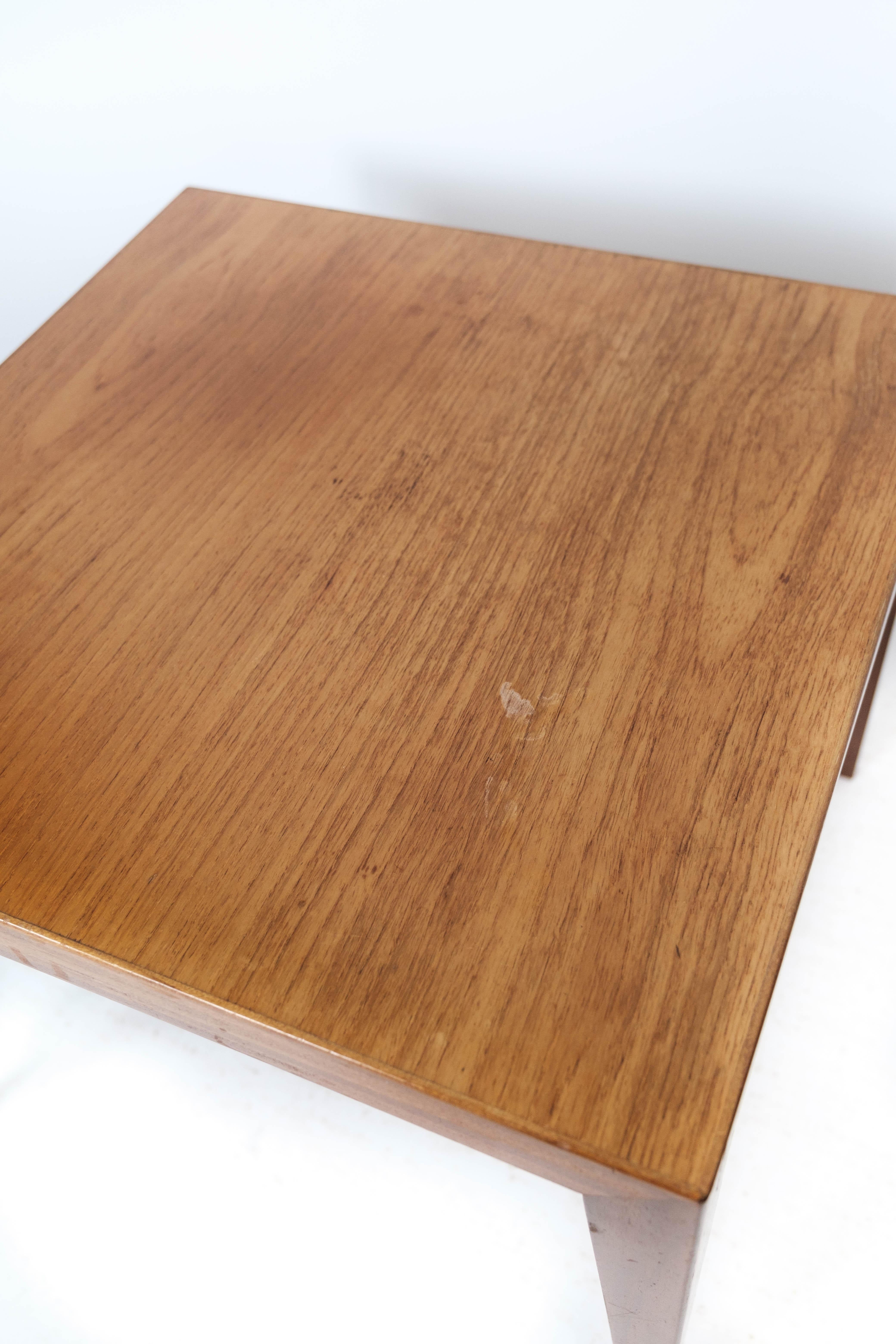 Beistelltisch aus Teakholz von Severin Hansen für Haslev Furniture aus den 1960er Jahren (Dänisch) im Angebot