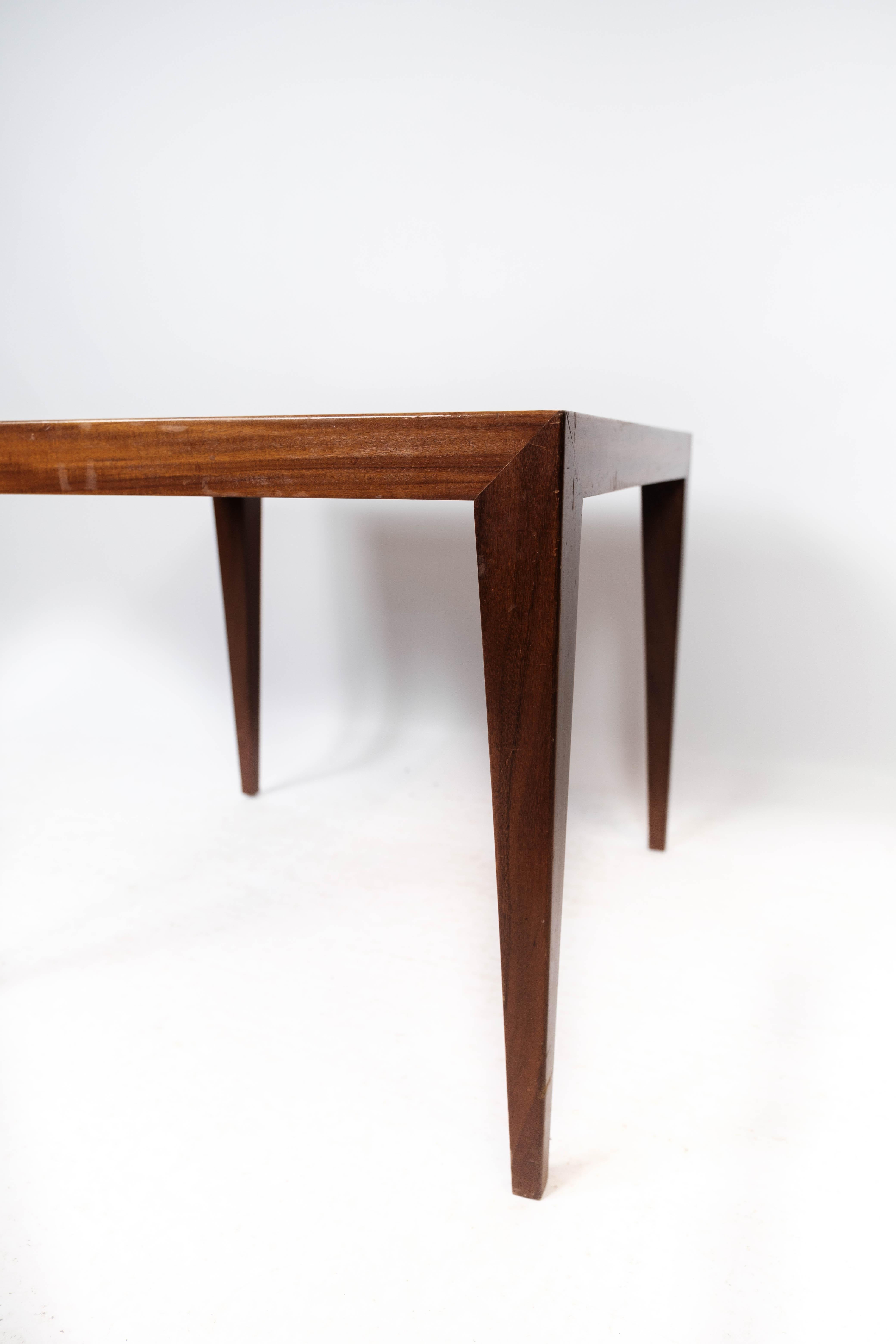 Beistelltisch aus Teakholz von Severin Hansen für Haslev Furniture aus den 1960er Jahren im Zustand „Gut“ im Angebot in Lejre, DK