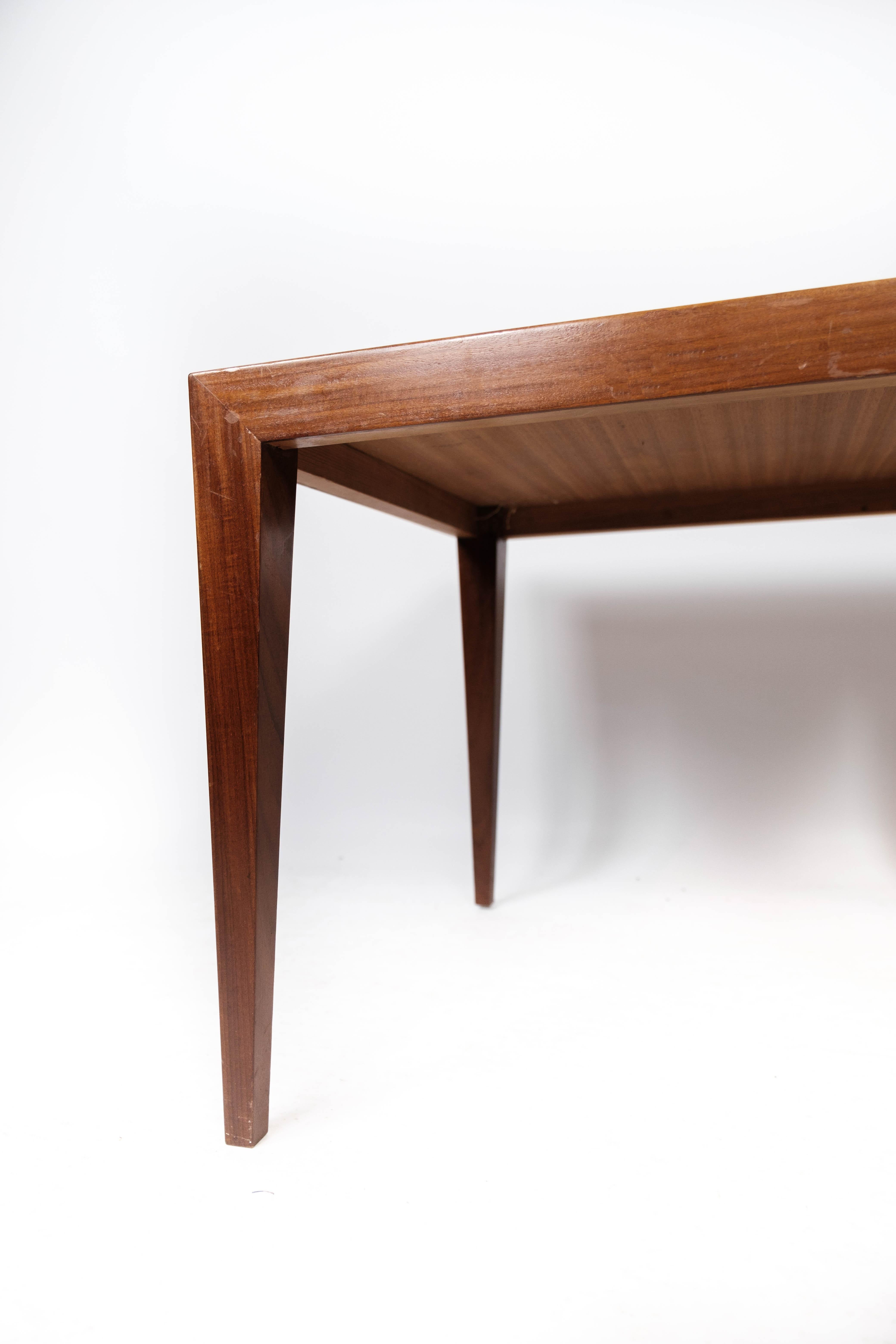 Side Table in Teak of Danish Design Manufactured by Haslev Furniture, 1960s For Sale 1