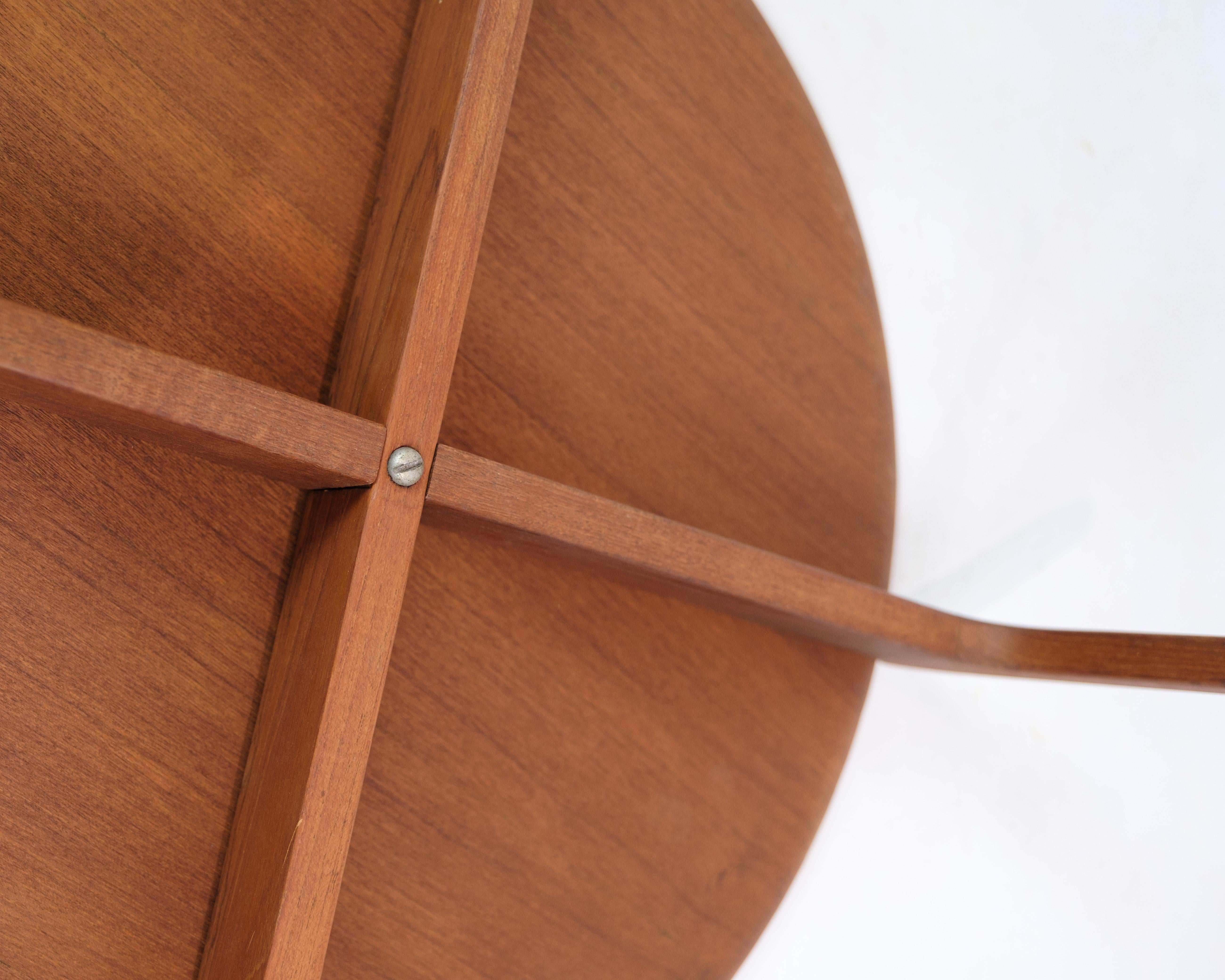 Teak Side table In teak, Svend Willumsen & H Engholm, By Fritz Hansen From 1950s For Sale