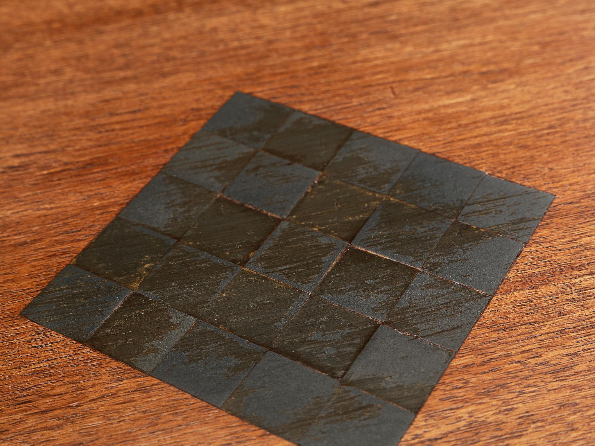 Side Table in Teak with Mosaic Inlay 3