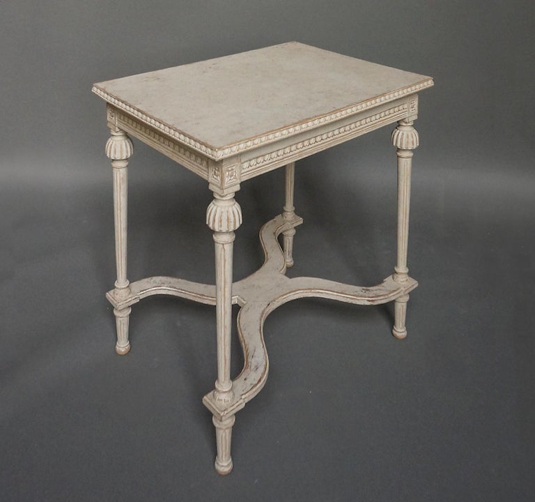 Side Table in the Gustavian Style at 1stDibs