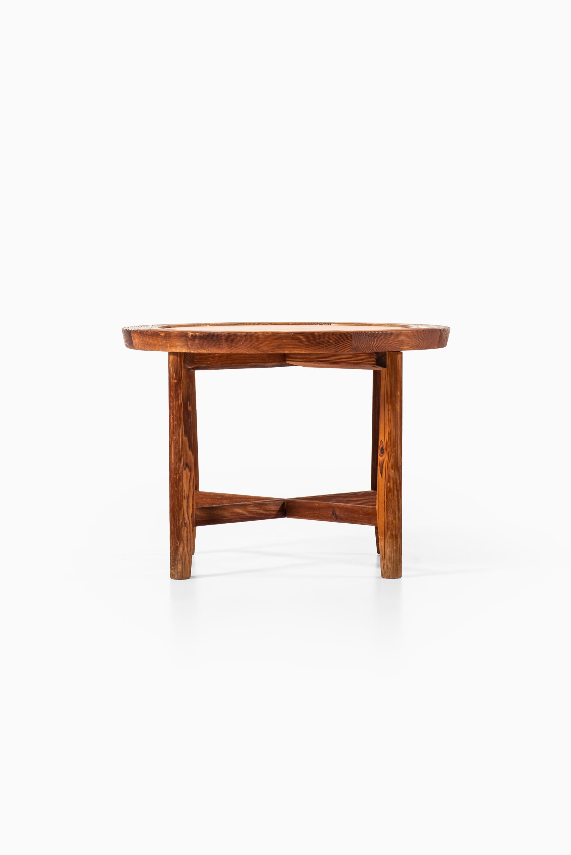 Swedish Side Table in the Manner of Axel Einar Hjorth Produced in Sweden For Sale