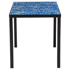 Side Table in Wrought Iron by Marius Fernandez and Patrice Dangel, 2019