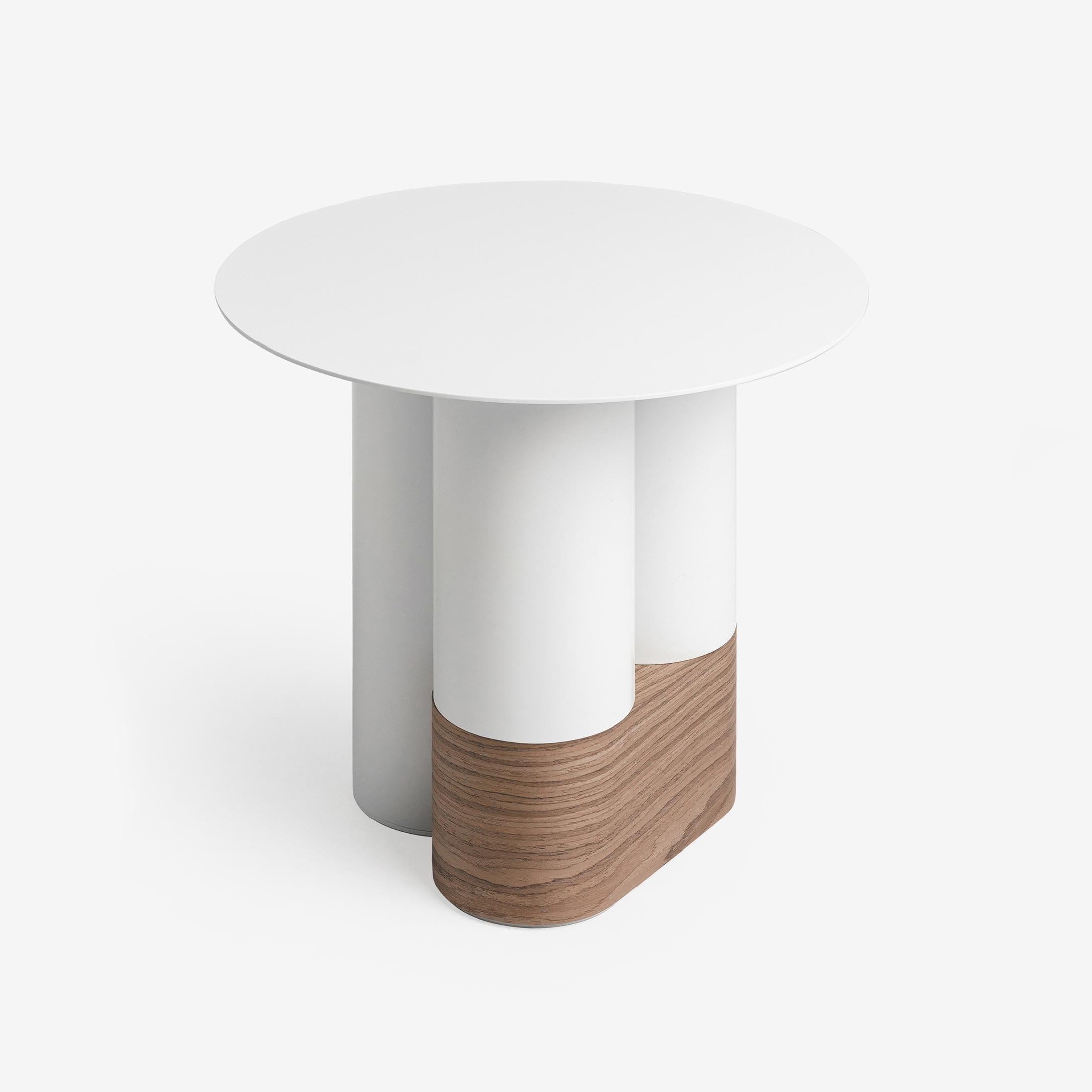Steel Side Table Layers S by WOO For Sale