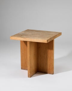 Side table ‘Lovö’ designed by Axel Einar Hjorth for Nordiska Kompaniet