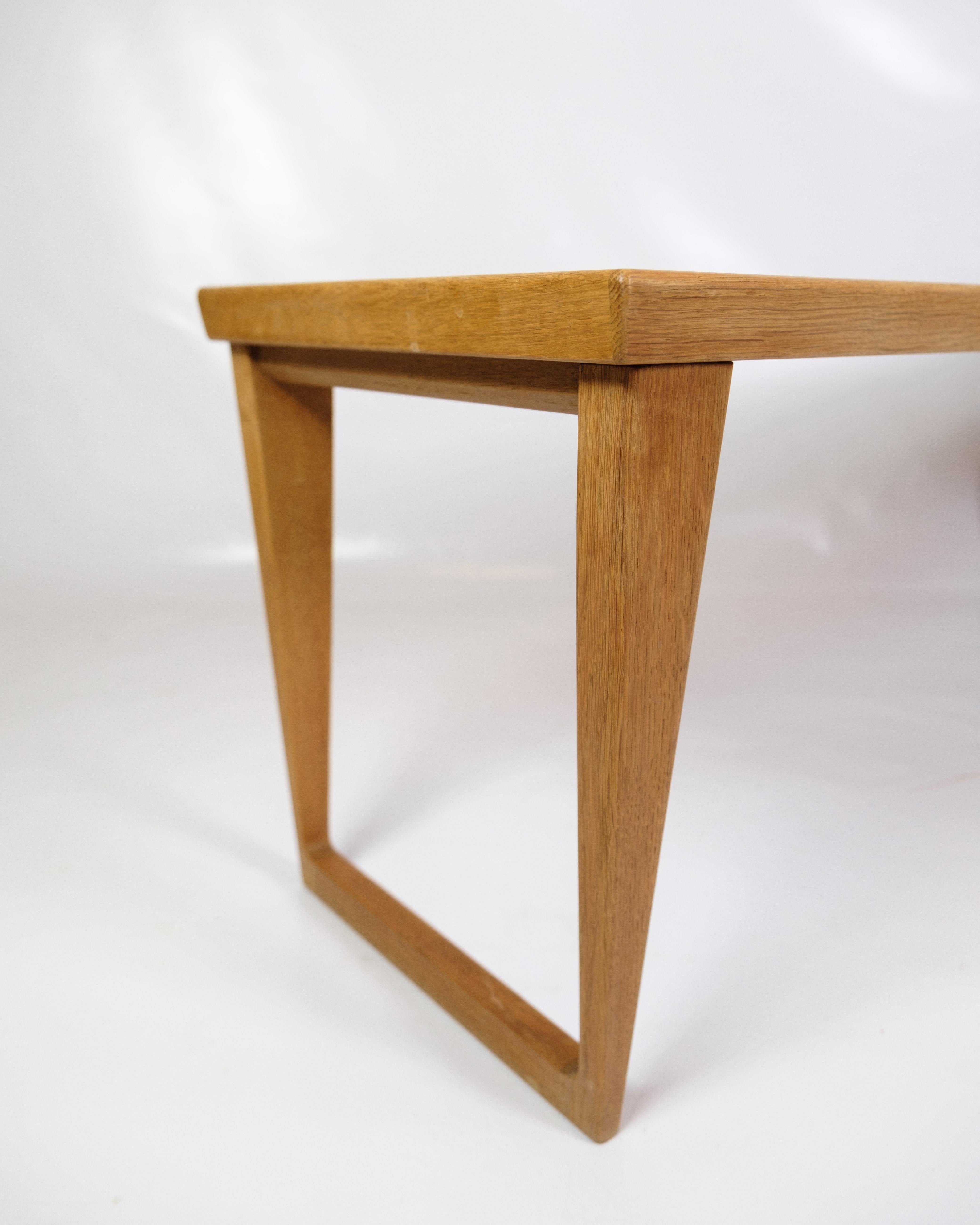 Beistelltisch aus Eiche von Aksel Kjersgaard für Odder Furniture aus den 1960er Jahren (Mitte des 20. Jahrhunderts) im Angebot